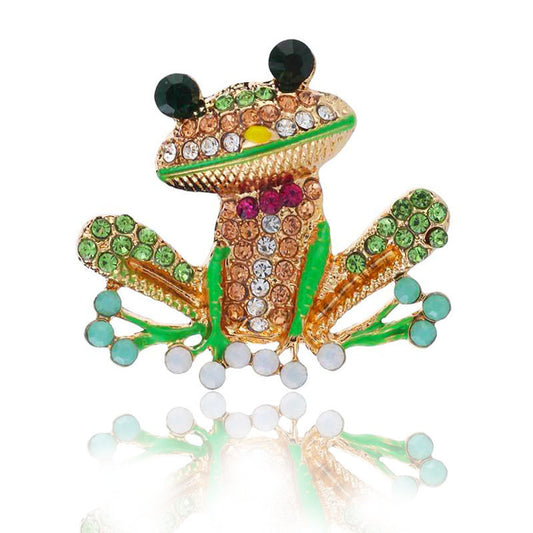 Vintage Frog Brooch