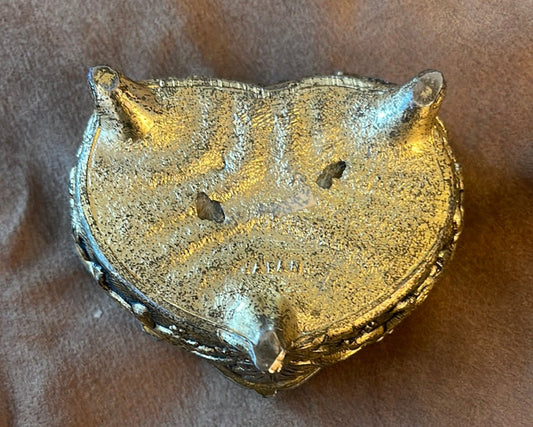 Vintage Japanese Silver Floral Jewelry Box