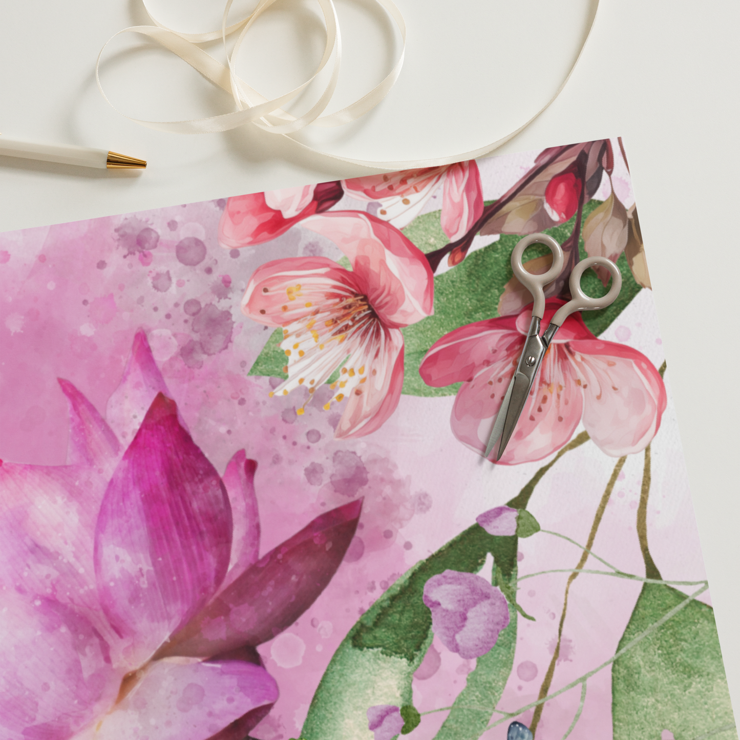 Water the Flowers Wrapping paper sheets