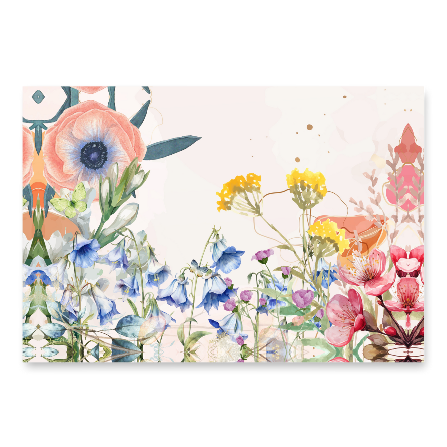 Water the Flowers Wrapping paper sheets