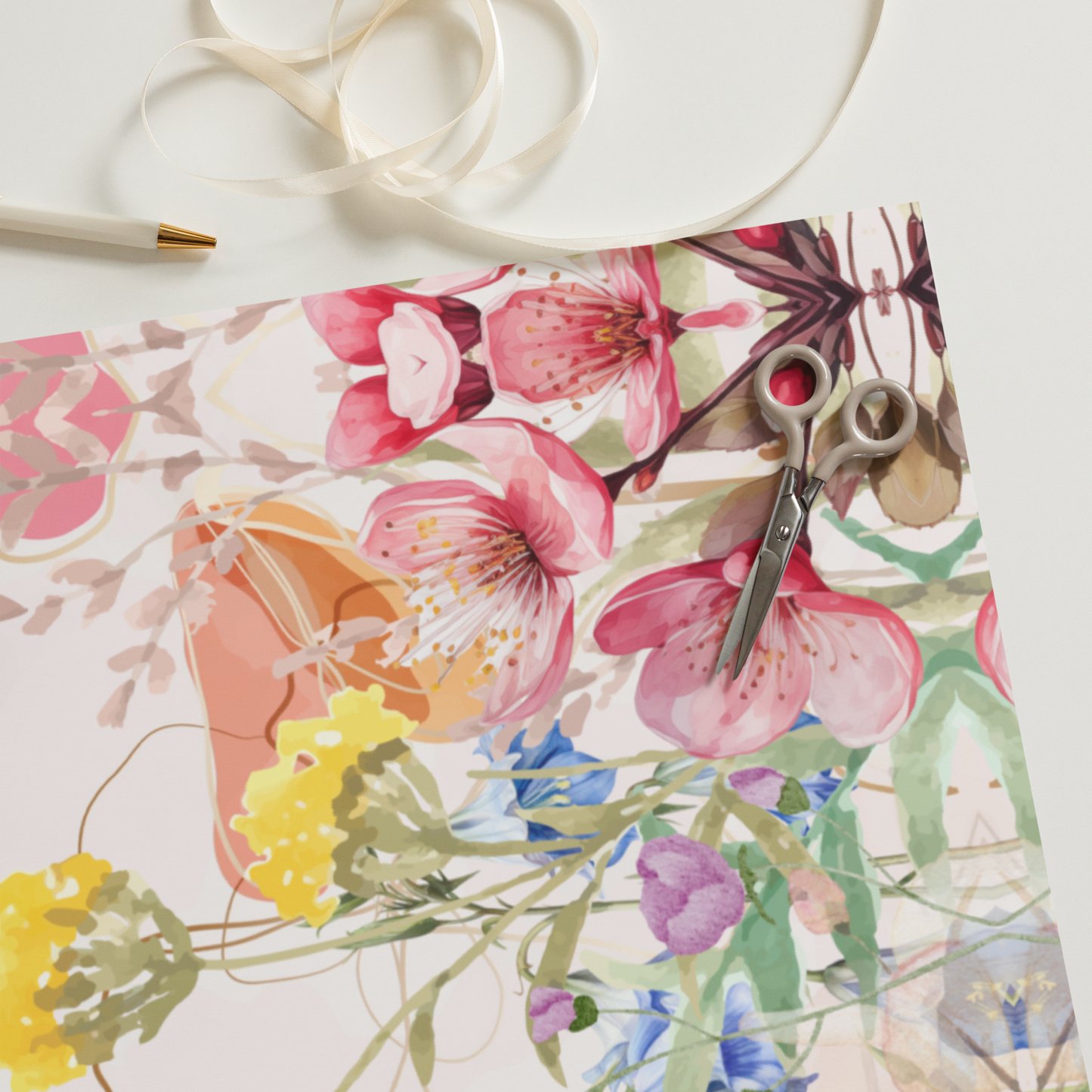 Water the Flowers Wrapping paper sheets