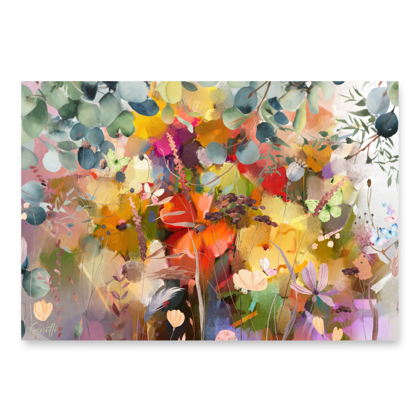 Water the Flowers Wrapping paper sheets