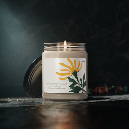 Scented Soy Candle With Inspirational Message