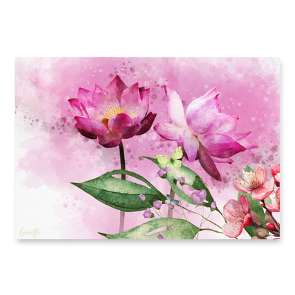 Water the Flowers Wrapping paper sheets
