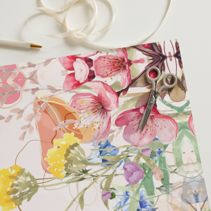 Water the Flowers Wrapping paper sheets