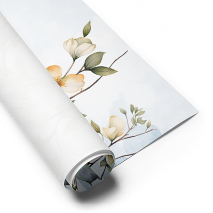 Watercolor Spring Wrapping paper sheets