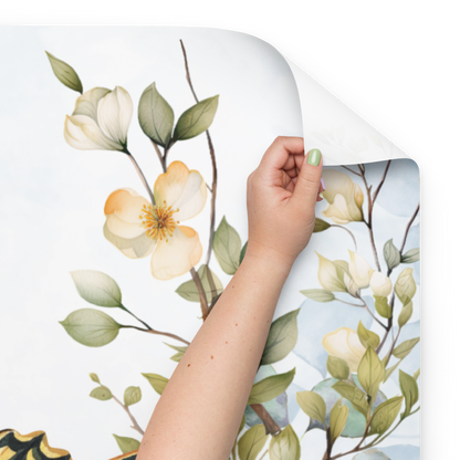 Watercolor Spring Wrapping paper sheets